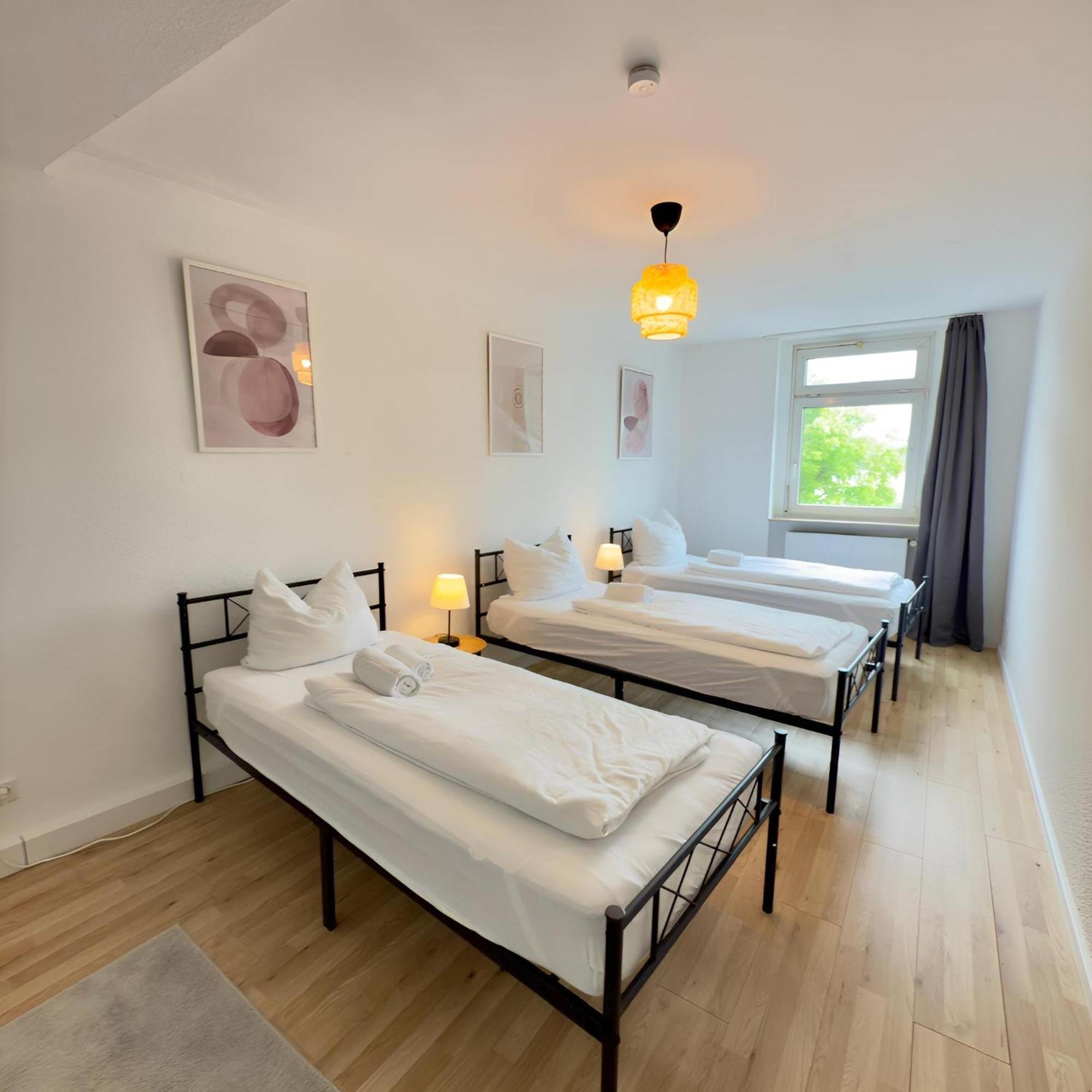 Raha Apartments - Ihr Komfortables Zuhause - Garten - Vollausstattung - Balkon - Parkplatz คาสเซล ภายนอก รูปภาพ